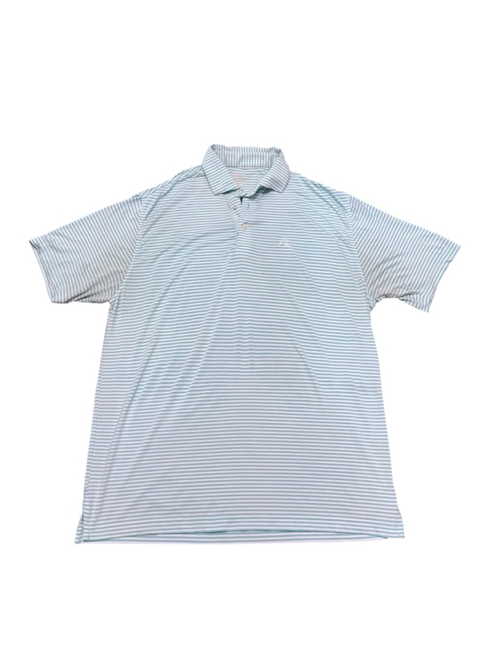 RhoBack Striped Performance Polo